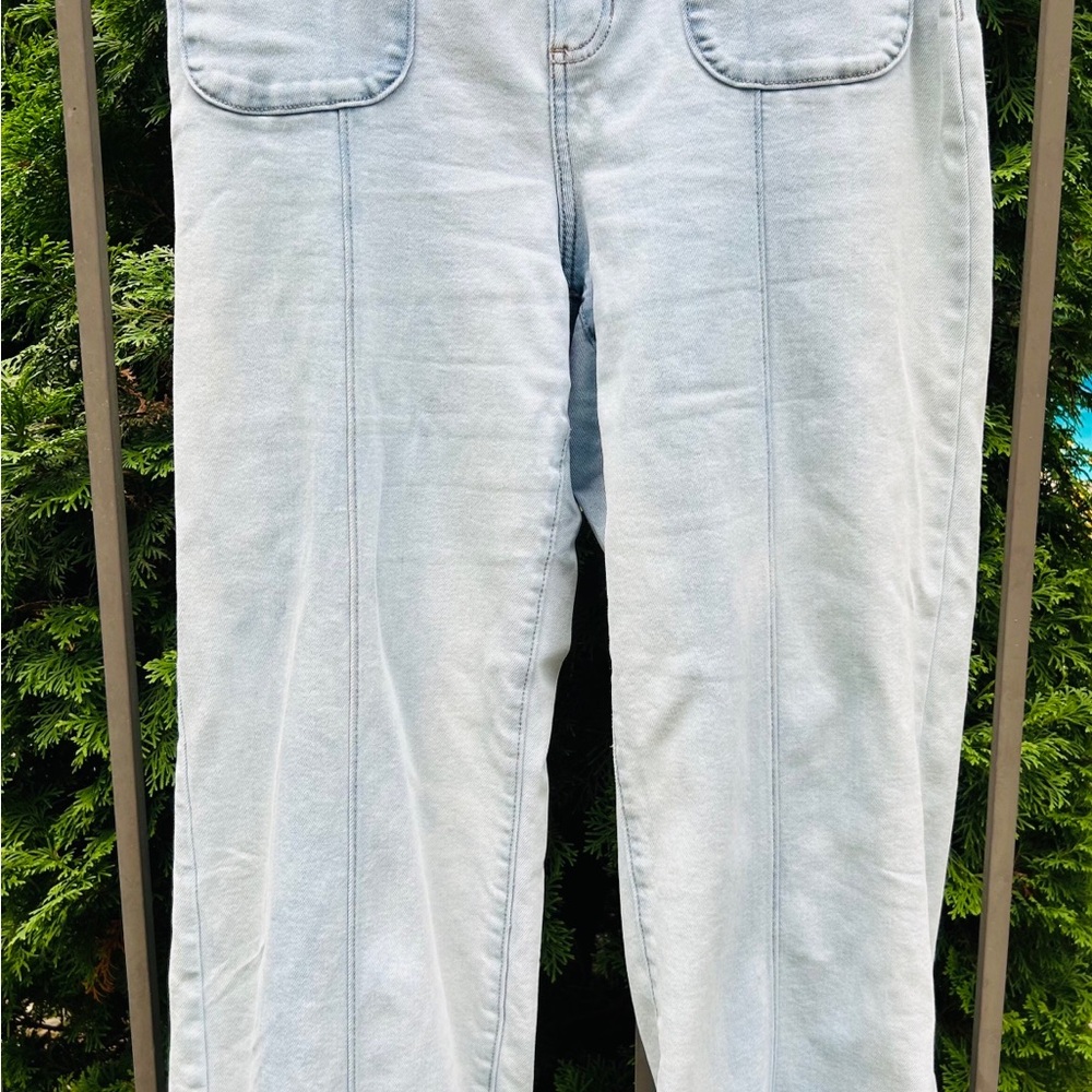 Lauren Conrad High Rise Wide Leg Jean Trousers